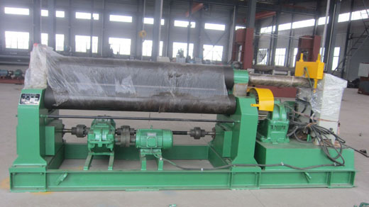 機械(xiè)式三輥對稱卷闆(pan)機